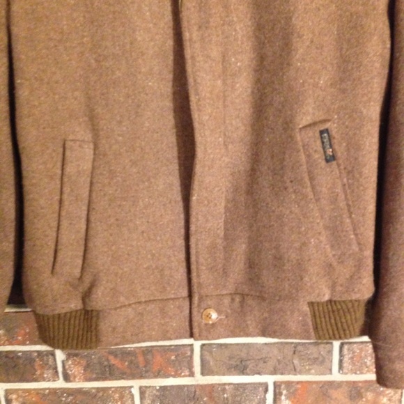 RARE Wool Fox Knapp Lined Jacket Size 38 - Picture 3 of 8